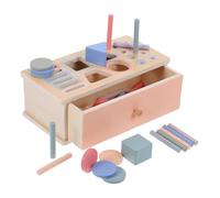 UKCOCO 1 Set Scatola Interattiva per Riconoscimento Colori e Educativo per Anni Sviluppo delle Abilità Motorie e Problem Solving