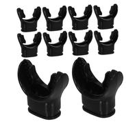 UKCOCO 10 Bocchette Silicone per Boccaglio Subacqueo Valvola Mordi Regolatore per Immersioni e Snorkeling Materiale per Fluido e Comfort Ergonomico