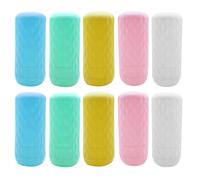 UKCOCO 10 coperture in silicone per bottiglie: accessori da viaggio a prova | Flessibile e a prova di perdite, essenziale per la crociera, indispensabile per le vacanze al mare per donne e uomini,