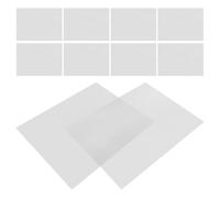 UKCOCO 10 Fogli Plastica Trasparente per Finestre Fai da Te 03 MM 16X12 Pannelli per Case delle Bambole e Sostituzione Vetri Micro Paesaggi Artigianali