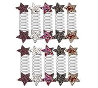 UKCOCO 10 Pettini per Chioma Invisibili Elastici per Chignon e Code di Cavallo Fermagli per Acconciature Raccolte da Donna Accessori Leggeri in Metallo per Styling Naturale e Tenuta