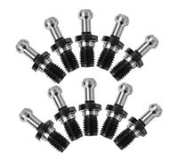 UKCOCO 10 Pezzi Accessori per macchine utensili di ritenzione del perno per la fresatura perno compatibile per haas con somma pomello codolo per cat 40 mill perno per cat 40 mill
