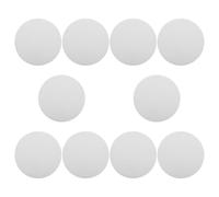 UKCOCO 10 Pezzi Carta Isolante in Fibra Ceramica Tonda Ømm Spessore Resistente Alte Temperature Ignifuga per Forni Microonde Guarnizione Termica per Vetrofusione e Ceramica DIY