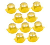 UKCOCO 10 pezzi Filtro Vernice in Rete Imbuto Filtrante per Vernici Solventi e Acqua Maglia Fine Antintasamento per Spruzzatori e Applicazioni Precise