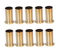 UKCOCO 10 Pezzi Involucro Lampadario Tubo Portalampada Lampadario La Copre Le Maniche Copripresa Lampadario Copriportalampada Manicotto Flangiato Metallo Ferro Da Stiro Lampadina