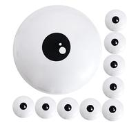UKCOCO 10 Pezzi Palloncini Halloween Lattice con Occhi Decorazioni per Feste Accessorio per Party Spettrali per Arco e Bouquet Palloncini