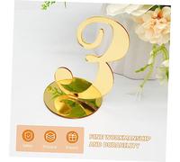 UKCOCO 10 pezzi Segnaposto in Numerici per Matrimoni e Feste Design Classico Riutilizzabile per Ricevimenti e Speciali