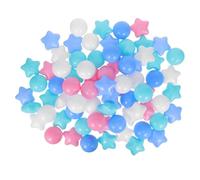 UKCOCO 100 Palline Oceaniche: Palline Per Bambini - Colori Vivaci, Stelle E Giocattoli Rotondi Per Piscine, Giochi E Decorazioni Per Feste