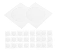 UKCOCO 100 Pezzi Borsa per la Confezione del CD custodie CD cartacee Custodia Porta CD Valigia Borse portaoggetti custodie Porta CD archiviazione di CD Portatile Dvd protettore Busta