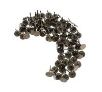 UKCOCO 100 Pezzi Chiodi Tappezzeria Testa Rotonda per Mobili Chiodi Decorativi e Design per Progetti Tappezzeria e