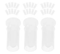 UKCOCO 100 Pezzi Inserti Squeaker per Giocattoli di Peluche, Fischietti di Ricambio in Plastica per Palline Cani, Accessori Sonori per Riparazione Giocattoli Animali Domestici Fai da Te