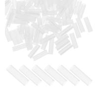 UKCOCO 100 Pezzi Tubi in Silicone Estensibili Anti-Strappo per Innesto di Piante e Pomodori, Manicotti Resistenti per Ortaggi, per Uso in Vivaio e Innesto