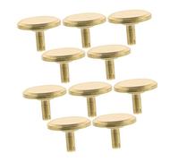 UKCOCO 10pcs Mini Accessori per Meccanismo di Orologio in Quarzo in Rame Accessori Secondi Perle A Parete Capselle di Seconda Mano per Le Parti di Sostituzione della Riparazione