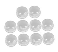 UKCOCO 10pezzi Coperture Trasparenti per Fornelli Protezione di Sicurezza per Ragazzo Ragazza Ragazza Coperture per Fornelli di Ragazzo per Serratura di Sicurezza per Porta del Forno Prot