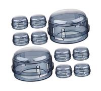 UKCOCO 10pezzi Coprimanopole Per Da Cucina Copriinterruttore Sicurezza Protezione Ragazza Copertura Manopola Gas