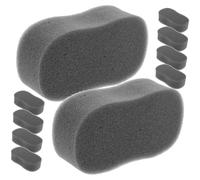 UKCOCO 10pezzi Spugne Duster Per Collo Da Salone Spazzola Morbida Per Rimuovere Capelli Accessorio Barbiere Resistente e Sicuro Per Pulizia Dopo Taglio