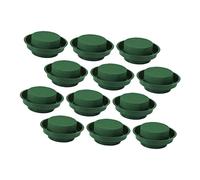 UKCOCO 12 Pezzi Ciotola in Argilla per Composizioni di Fiori Base per Fiori Ad Alto Assorbimento d'Acqua Strumento per Composizioni Floreali