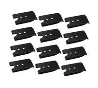 UKCOCO 12 pezzi Clip Cintura Morsetto Molla Resistente per Portachiavi e Accessori Borse Clip Versatile per Zaino e Custodia Telefono Finitura Liscia e