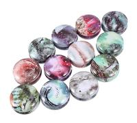 UKCOCO 12 Pezzi Contenitori per Candele in Lattine Mini Vasetti Vuoti con Bocca Larga per Fai da Te Scatole Portagioie e Perline Barattoli Versatili per Produzione Candele e Uso