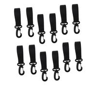 UKCOCO 12pezzi Ganci Per Passeggino Ganci Girevoli Portaborse Per Pannolini Borse Per Spesa Per Sedie Rotelle Per Carrozzine Per Moto