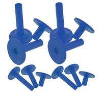 UKCOCO 12pezzi Manicotti Per Supporti Per Piatti Batteria Ricambi in Plastica Per Piatti Parti Per Accessori Per