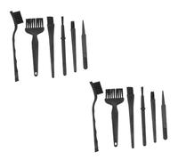 UKCOCO 12pezzi Pennelli Antistatici Per Pulizia Tastiera Kit Portatile Per Elettronica Strumenti Professionali Per Rimozione Polvere e Dettagli Tecnici