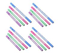 UKCOCO 16 pezzi Tubi in Alluminio per Campane a Vento Esterne Colorate Accessori DIY per Campane da Giardino Decorazione Patio e Cortile
