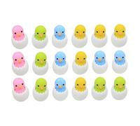 UKCOCO 18 pollici Gommine Animali Colorate Pollo Cancellare Delicate per Scuola Gadget Festa