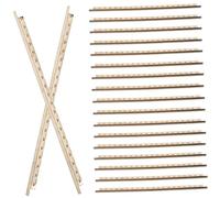 UKCOCO 19pezzi Fret Wire for Classical Electric Guitar Upgrade Parts Thermostable Metal Lines for Sound Suitable Acoustic Models