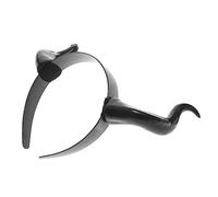 UKCOCO 1pezzi Costume Corna Di Bue in Plastica Copricapo Di Festa in Stile Bucaneve Accessorio Per Capelli Durevole Per Carnevale e Festival Atmosfera