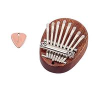 UKCOCO 1pezzi Mini Kalimba Pianoforte Strumento Musicale Tasti Pianoforte Dita Plectro Incluso Portatile Made of Material for Beginners