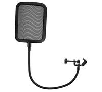 UKCOCO 1pezzi Schermo Filtro Microfono Riduzione del Rumore Copertura Microfono in Materiale Metallico Robusto e Durevole Accessorio Audio per Interviste Giornalistiche e Conferenze