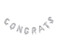 UKCOCO 1set Palloncini Per Laurea Decorazioni Eleganti Per Feste Di Completamento Con Congrats Accessori Per Fotografie e Decorazioni Da Parete
