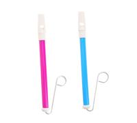 UKCOCO 2 Fischietti Musicali Scorrevoli per Resistente e Portatile per Sviluppo e Divertimento