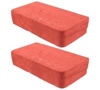 UKCOCO 2 Mattoni di Schiuma, realistici, frangibili a Mano, Perfetti per Il | Mattoncini truccati per simulazione, accessori per cosplay di Halloween per film, cosplay, teatro, spettacoli e scherzi,