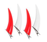 UKCOCO 2 Paia Di Decorazioni Per Feste Di Halloween Corna Accessori Per In Plastica Forniture Per Demoni Costumi Festivi Feste Fermagli Per Costume Cosplay