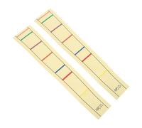 UKCOCO 2 Pezzi Adesivi per Prima Posizione del Violoncello in Pvc Beige con Marcatori Chiari per Tastiera, Accessori per Studenti e Principianti per Esercizi Musicali