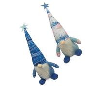 UKCOCO 2 Pezzi Bambola Gnomo Faceless in Cotone per Decorazione Casa, Realizzata Finiture Raffinate e Resistente, per Party e Soggiorno Classico e Divertente