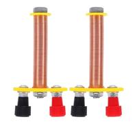 UKCOCO 2 Pezzi Bobina Solenoide Elettromagnetica Forma di T per Esperimenti Scientifici e Lezioni di Fisica Strumento Didattico per Laboratorio e Fondamenti di Elettromagnetismo