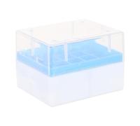 UKCOCO 2 Pezzi Box Congelamento Plastico 20 Scomparti per Conservazione Criogenica di Proteine e Cellule in Università e Laboratori Colore Casuale