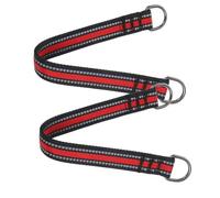 UKCOCO 2 Pezzi Cinghia di Collegamento oscillante Catena Regolabile Kit Cinghia Elastica Cinghia Sospensione Cinghia di Sospensione per carichi Pesanti Cinghia per Amaca Poliestere Rosso