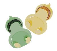 UKCOCO 2 Pezzi Ganci Adesivi da Parete Forma Papera Ganci Decorativi per e Bagno per Borse Chiavi Accappatoi Appendiabiti Colorati