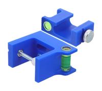 UKCOCO 2 Pezzi Livellatore di Prua per Arco, Kit di Livellamento Archery, Blu, PE e Metallo, Allineamento Preciso della Corda, per Arrow Rest e Compound Bows, Uso sul Campo, Facile