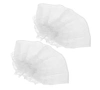 UKCOCO 2 pezzi Manicotti Lolita con Maniche Campana Staccabili Morbidi Elastici per Accessori Eleganti per Costume Sposa e Cosplay