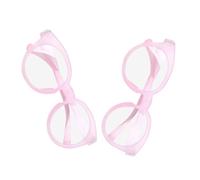 UKCOCO 2 Pezzi Occhiali Luce Blu Protezione Uv per Computer e Smartphone Montatura Leggera Rosa per Ragazzi e Ragazze Comfort Massimo per Studio e Giochi Digitali