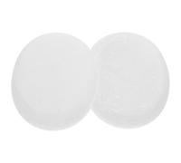 UKCOCO 2 pezzi Pietre Massaggio in Marmo Naturale per Spa Pietre Calde e Fredde per Corpo e Viso per Oli Essenziali Sollievo da Affaticamento Accessori Benessere Spa