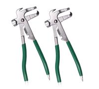 UKCOCO 2 Pezzi Pinze per Bilanciamento Pneumatici Martelli per Pesi Ruote con Ergonomico Strumento per Rimozione Pesi Clip e Ottimizzazione Installazione Pneumatici