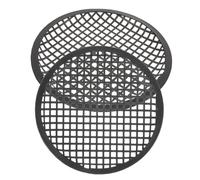 UKCOCO 2 pezzi Protettiva per Altoparlanti Auto Copertura Audio Resistente e Leggera Sostituzione per Casse e Speaker Home Car Facile Installazione e Durabilità
