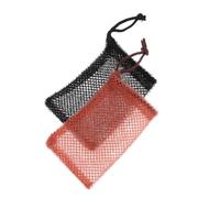 UKCOCO 2 pezzi Sacchetti Esfolianti per Saponetta in Nylon con Laccetto per Bagno Sacchetti Porta per Pulizia e Corpo per Esfoliazione e Schiuma Ricca