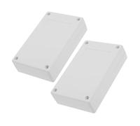UKCOCO 2 Pezzi Scatola Derivazione Plastica Custodia Antiurto per Contenitore Resistente per Cablaggi Esterni Montaggio Facile e Protezione Affidabile